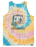 Open 925 Men's Tank Top Soda Poppu Tie Dye Tank Top Unisex
