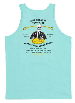 Open 925 Men's Tank Top Not Guilty Celadon Tank Top Unisex