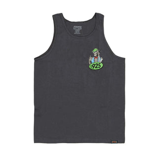 Open 925 Men's Tank Bullet Proof Tank Top Charcoal Unisex