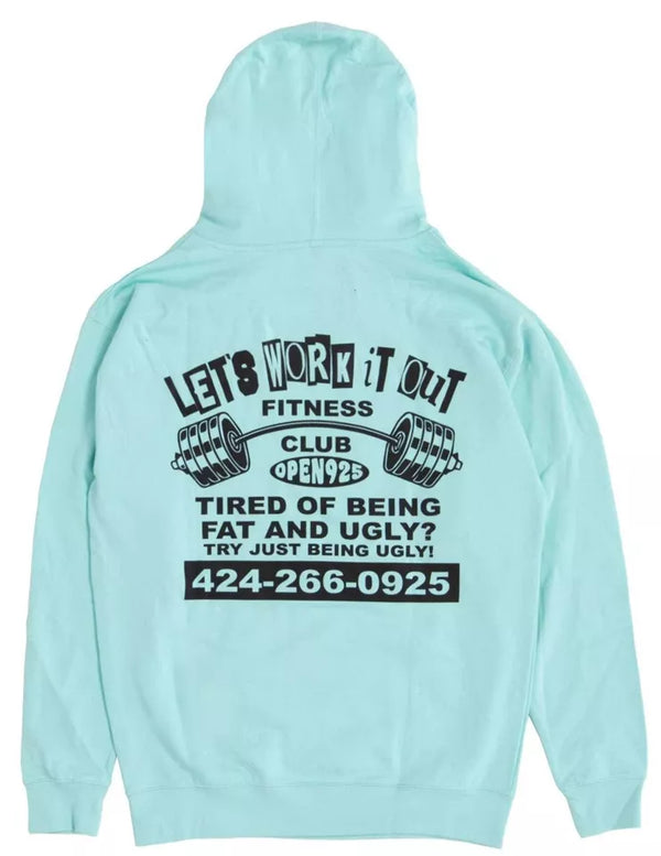 Open 925 Men's Hoodie Work it Out Hoodie Unisex