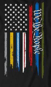 Howitzer Style Boy's T-Shirt We Honor Military Grunt MFG