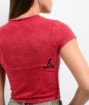 Affliction Women's T-shirt Winged Up