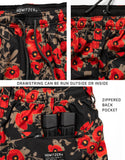 Howitzer Men's Boardshort Otte Poppies Of War Hybrid Short