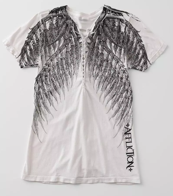 Affliction Women's T-shirt Wichitawa ^^