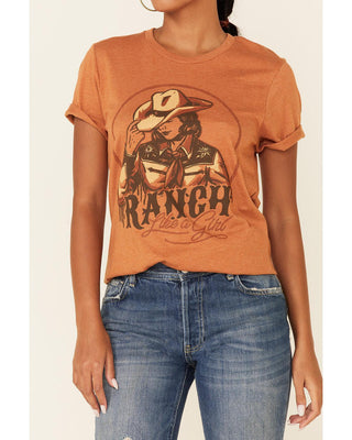 American Highway Women's T-shirt Ranch Like A Girl  ^^