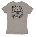 Howitzer Style Women's T-Shirt Freedom CO Stencil Military Grunt MFG