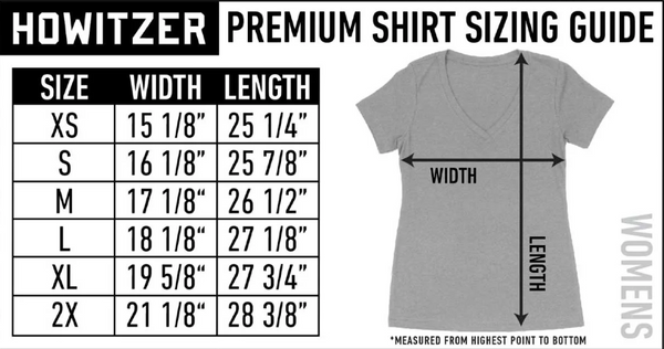 Howitzer Style Women's T-shirt One Flag