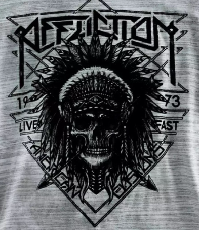 Affliction Boy's T-shirt AC NATIVE TRAIL