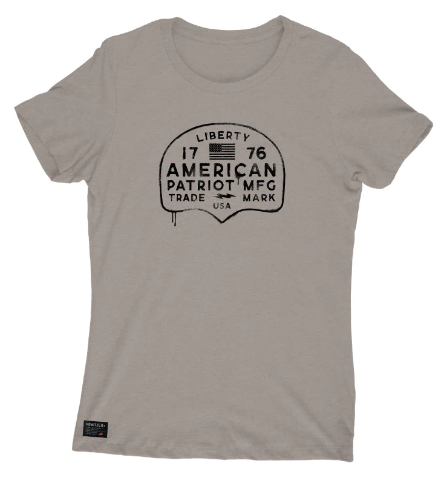 Howitzer Style Women's T-Shirt Freedom CO Stencil Military Grunt MFG