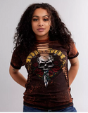 Affliction Women's T-shirt Nightrain
