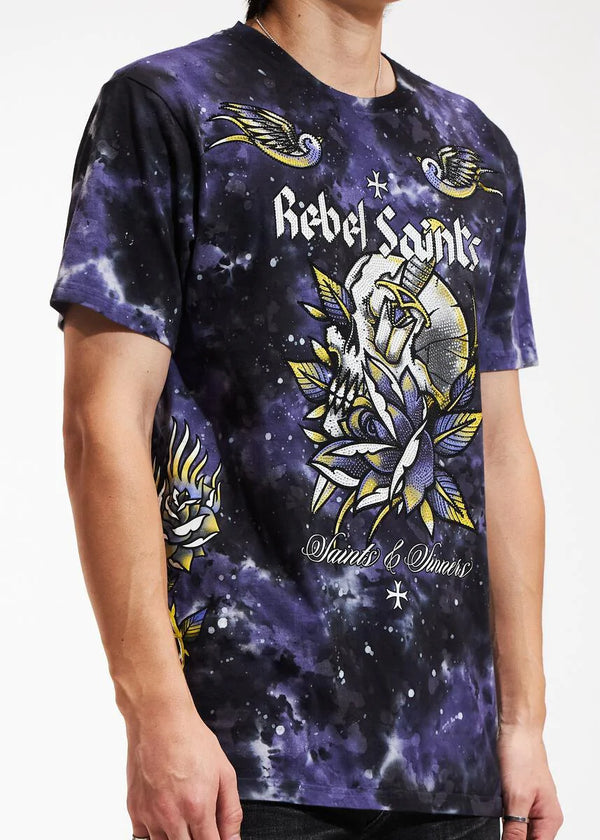 Rebel Saints By Affliction Men's T-shirt SACRIFICE Premium Quality