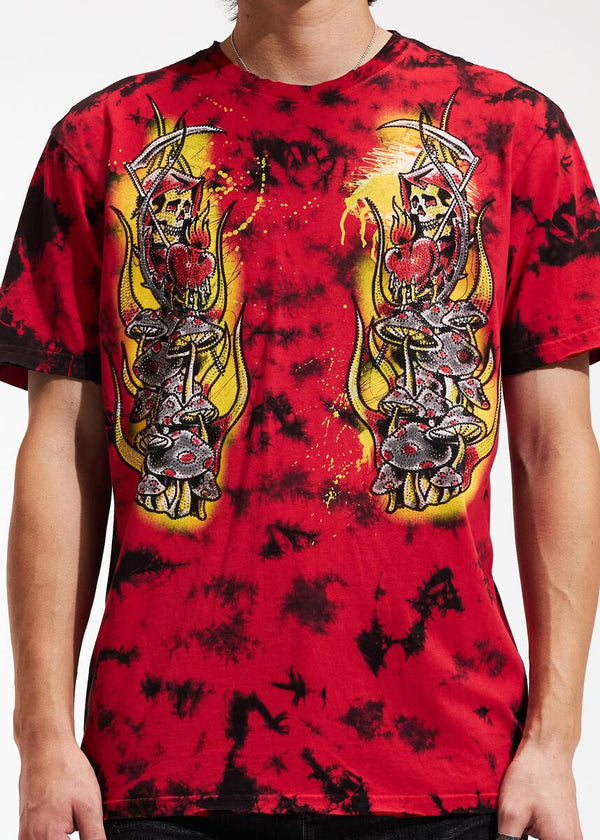 Rebel Saints By Affliction Men's T-shirt REAPER Premium Quality