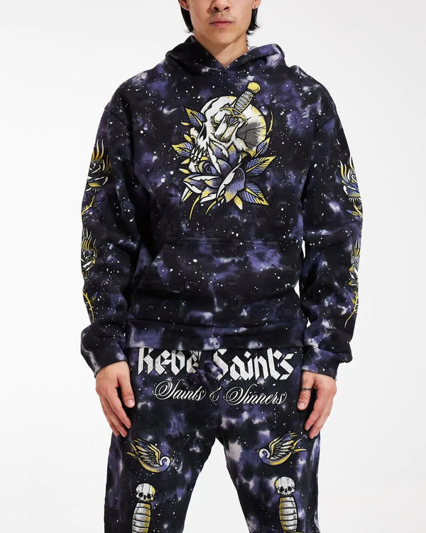 Rebel Saints By Affliction Men's Hoodie EAGLE CLAW Heavyweight Premium Quality