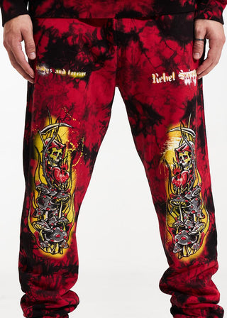 Rebel Saint by Affliction Men's Sweatpants Reaper Heavyweight Premium Quality