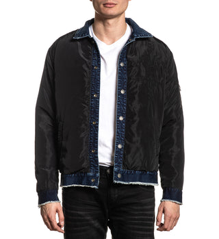 AFFLICTION NOMAD Men's Reversible JACKET Black