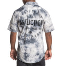 AFFLICTION FLYWHEEL Men's Button Down Shirt