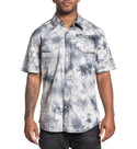 AFFLICTION FLYWHEEL Men's Button Down Shirt