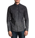 AFFLICTION DISTINCT Men's Button Down Shirt