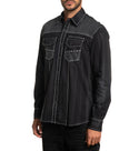 AFFLICTION COBRA Men's Button Down Shirt