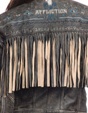 AFFLICTION Leather LOST LOVE Women's Jacket
