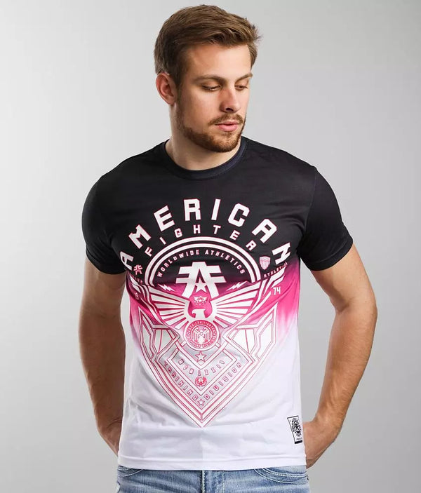 AMERICAN FIGHTER Men's T-shirt HUNTSVILLE Multicolor Athletic