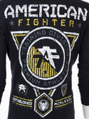 American Fighter Men's Long Sleeve T-Shirt Hoodie Massachusetts Lightweight