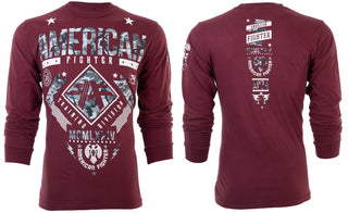 American Fighter Men's Long Sleeve Shirt LANDER CAMO