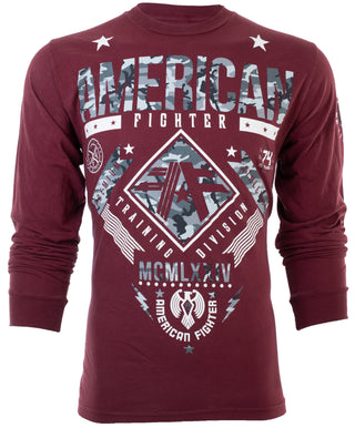 American Fighter Men's Long Sleeve Shirt LANDER CAMO
