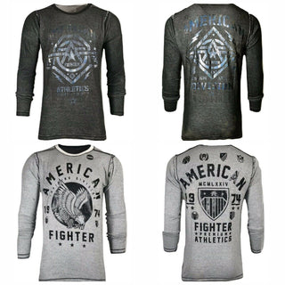 AMERICAN FIGHTER Men's Reversible Thermal shirt FORT HAYS Athletic Biker