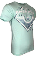 AMERICAN FIGHTER Mens T-Shirt NEW ORLEANS Athletic Premium Biker MMA MIX1