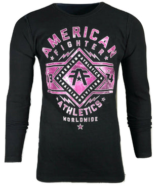 AMERICAN FIGHTER Men's Reversible Thermal Shirt TAKE FLIGHT Athletic Biker