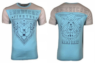 AMERICAN FIGHTER Mens T-Shirt DIXON Athletic Training Biker MMA Gym 20