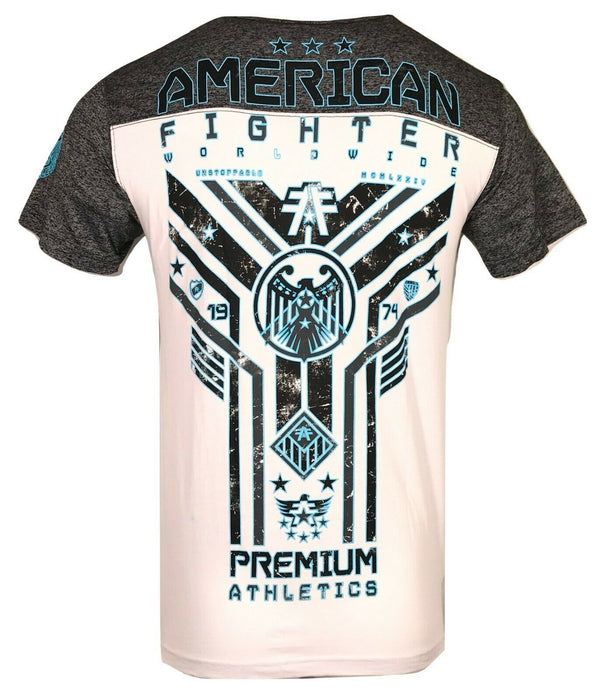 AMERICAN FIGHTER Mens T-Shirt HILLTOP FB Premium Athletic MMA Gym B9