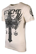 XTREME COUTURE by AFFLICTION Men's T-Shirt FAITH & TRUST Biker MMA