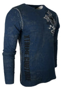 Xtreme Couture by Affliction Men's Thermal shirt Pro Faith Biker
