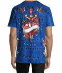 AFFLICTION PIERCED TRUST Men's T-shirt Blue