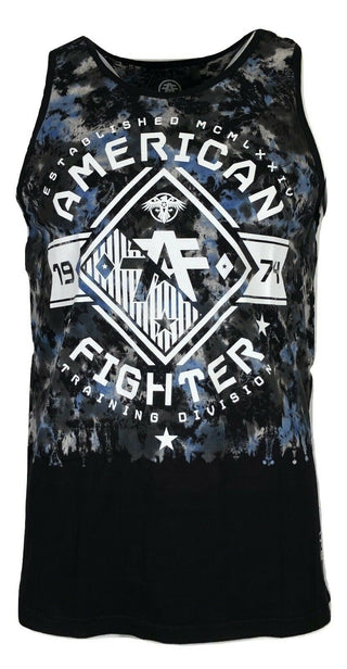 AMERICAN FIGHTER Men's TANK TOP Shirt MASSACHUSETTS Biker MMA GYM