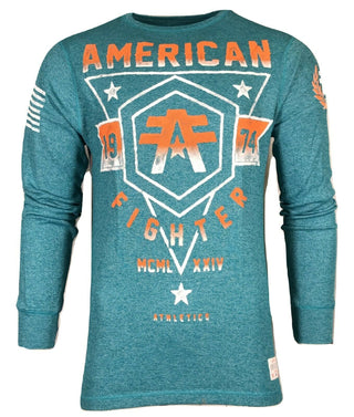 AMERICAN FIGHTER Mens L/S T-Shirt OAKLAND ARTISAN Premium Athletic MMA 16A