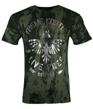 XTREME COUTURE by AFFLICTION Men's T-Shirt STEALTH MISS Skulls Biker
