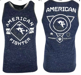 AMERICAN FIGHTER Mens T-Shirt MASSACHUSETTS Athletic Training Biker MMA 24
