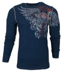 Xtreme Couture by Affliction Men's Thermal shirt Riveter