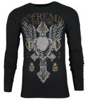 XTREME COUTURE by AFFLICTION IRON CADENCE Men's THERMAL T-shirt