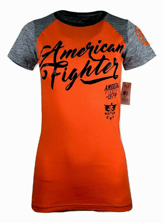 AMERICAN FIGHTER Women's T-Shirt TRINITY Athletic Biker