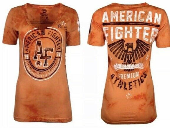 AMERICAN FIGHTER Women's T-Shirt GULF COAST Athletic ORANGE