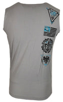 XTREME COUTURE EXHAUST PIPE Men's MUSCLE TANK Silver
