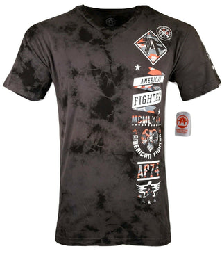 AMERICAN FIGHTER Men's T-Shirt LANDER Premium Athletic Biker MMA