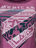 AMERICAN FIGHTER Women's T-Shirt GLADBROOK Athletic Pink