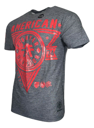 AMERICAN FIGHTER Mens T-Shirt SIENA HIGHT Permium Athletic Biker MMA Gym 4A