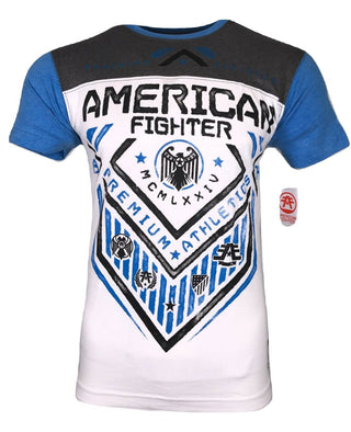 AMERICAN FIGHTER Mens T-Shirt NORTH DAKOT Athletic Premium Biker Gym MMA 13A