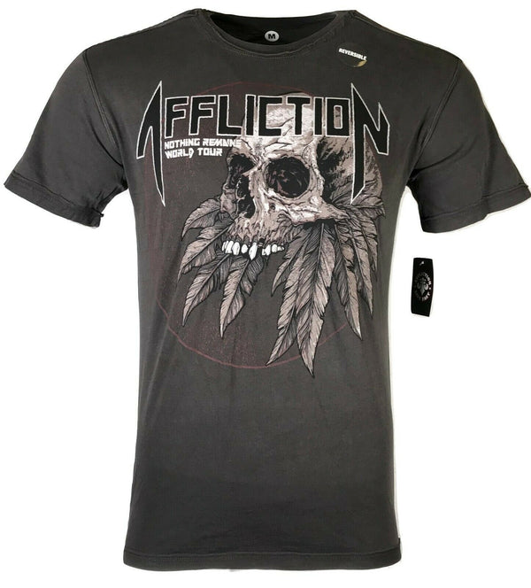 AFFLICTION AC REMAINS Men's T-shirt Black